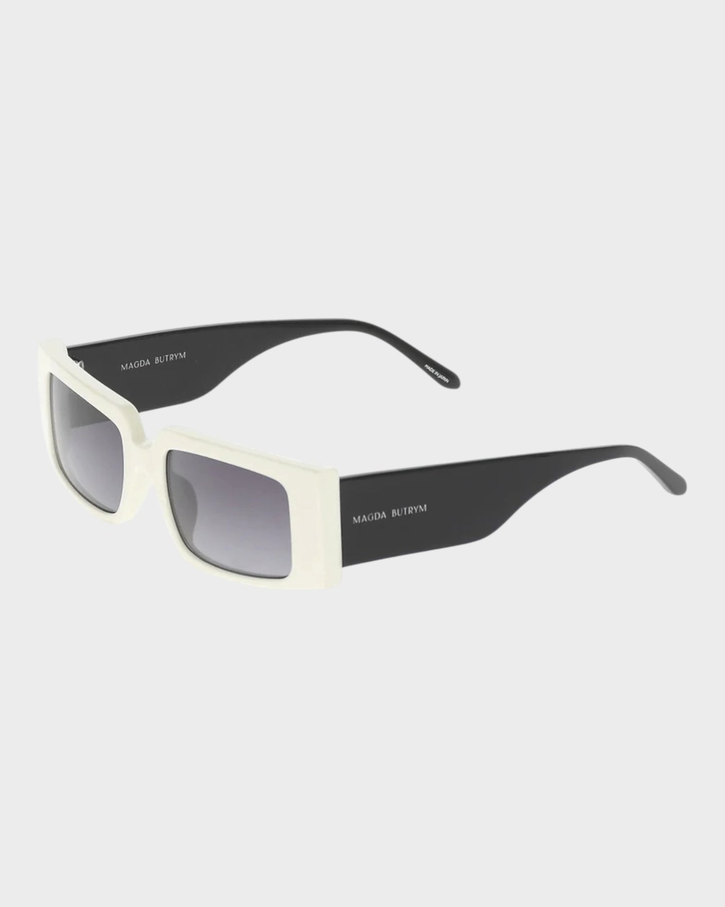 Sonnenbrille – Weiß/Schwarz