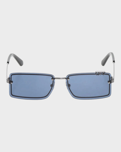 Sonnenbrille – Blau/Silber