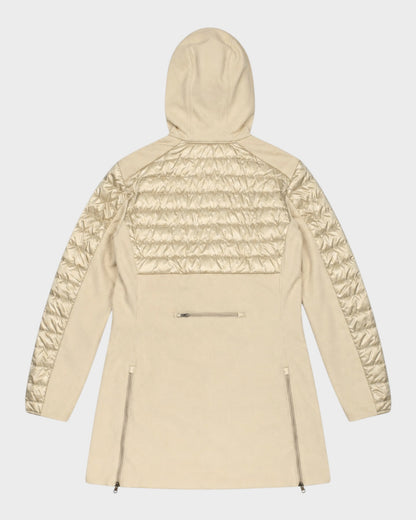 Yasmine Hybrid-Daunenjacke – Beige