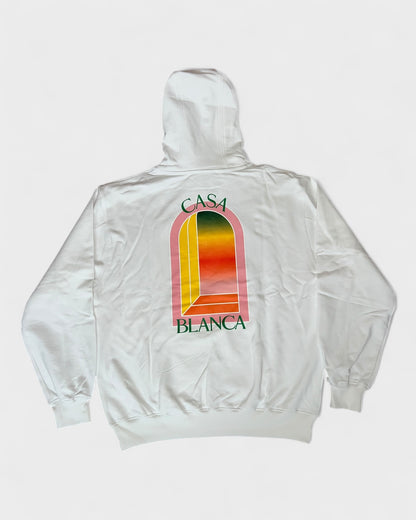 Gradient L’Arche Hoodie – Weiß