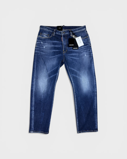 Distressed Jeans – Blue Denim