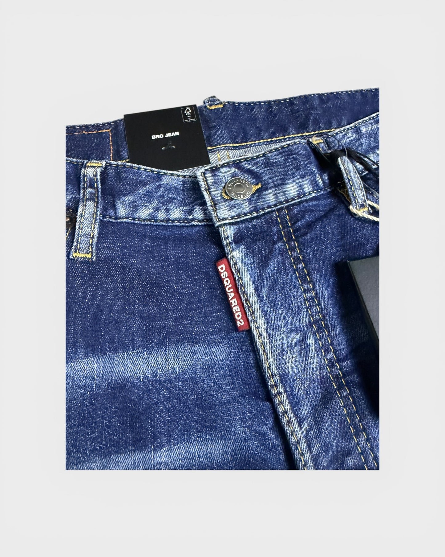 Distressed Jeans – Blue Denim
