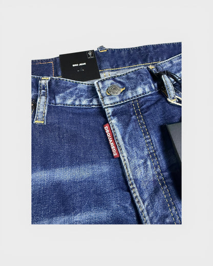 Distressed Jeans – Blue Denim
