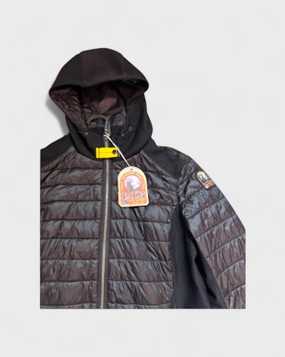 Yasmine Hybrid-Daunenjacke – Schwarz