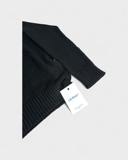 Strickpullover – Schwarz