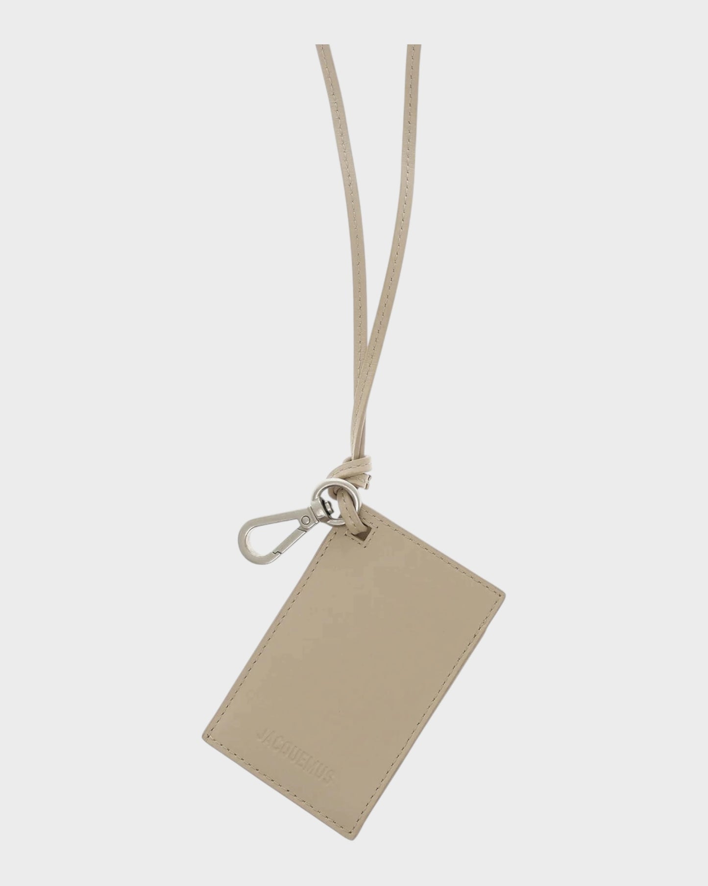 Kartenetui mit Umhängeband – Beige
