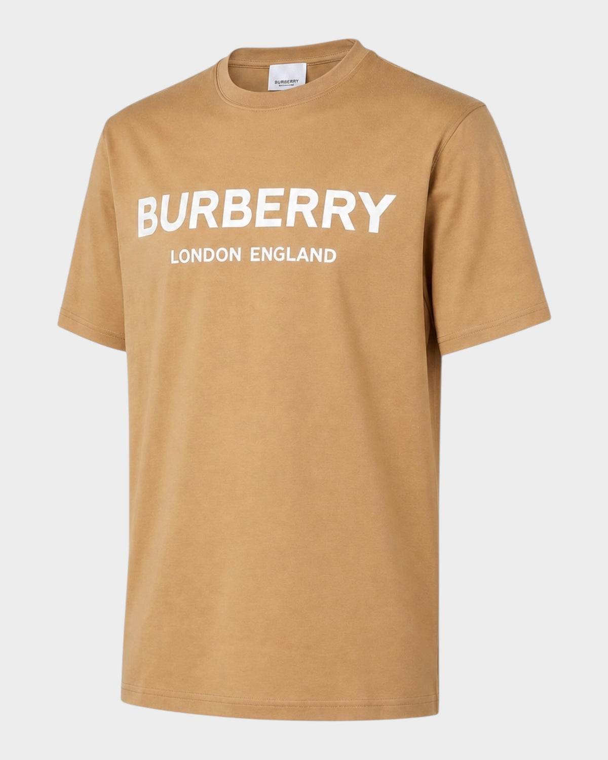 T-Shirt mit Logo-Print – Camel