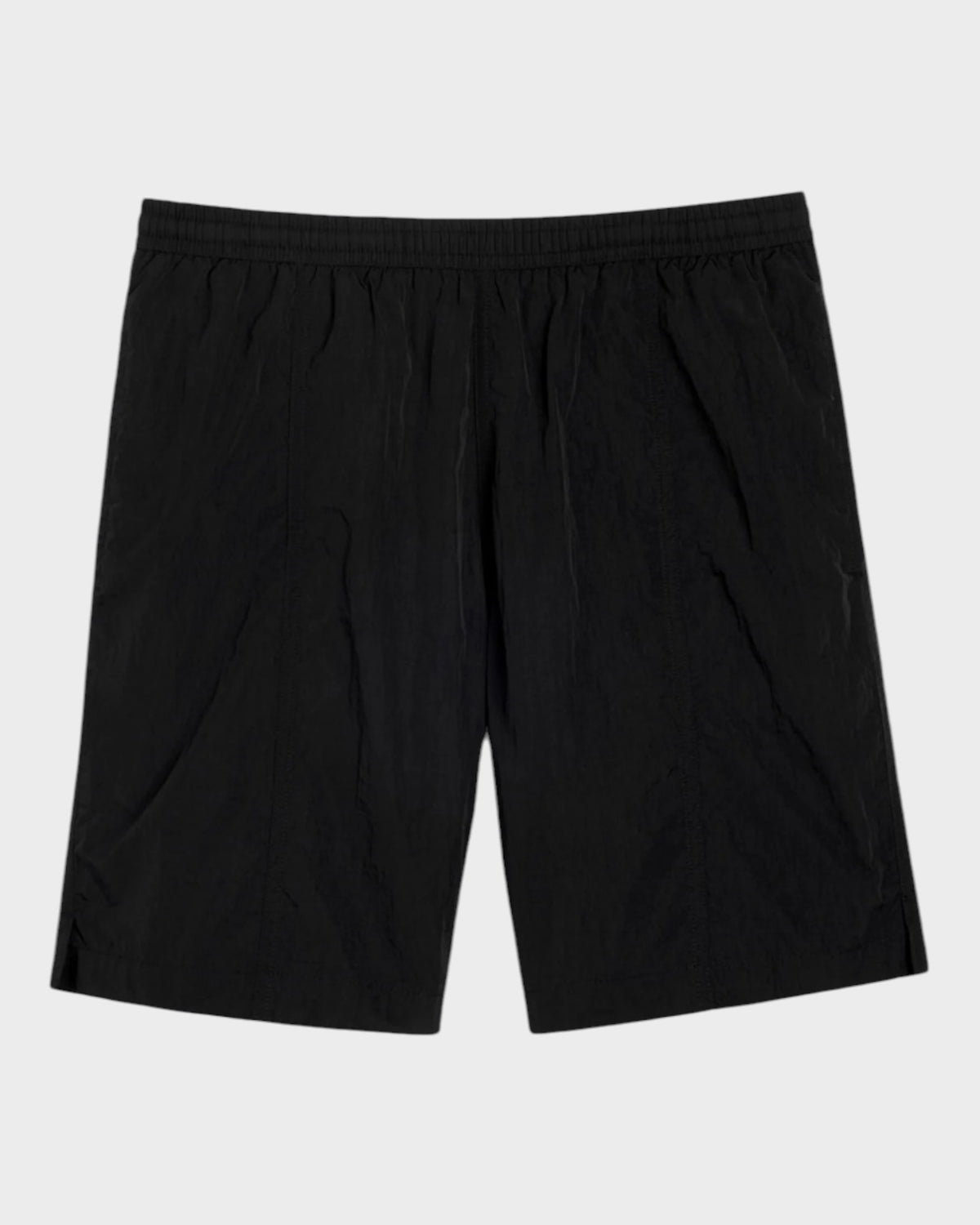 Badeshorts mit Beutel – Schwarz