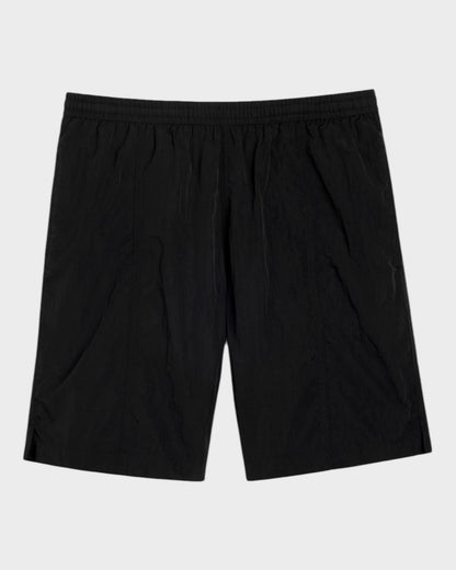 Badeshorts mit Beutel – Schwarz