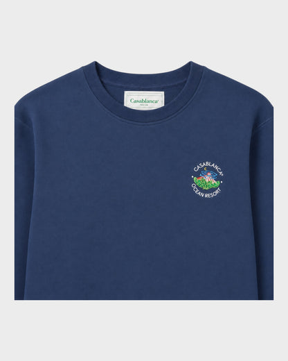 Ocean Resort Sweatshirt – Blau