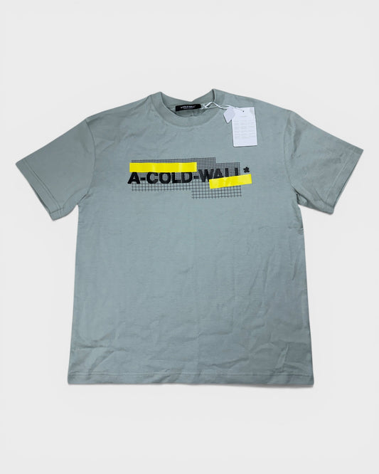 T-Shirt mit Grafik-Print – Grau