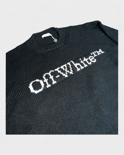 Strickpullover – Schwarz