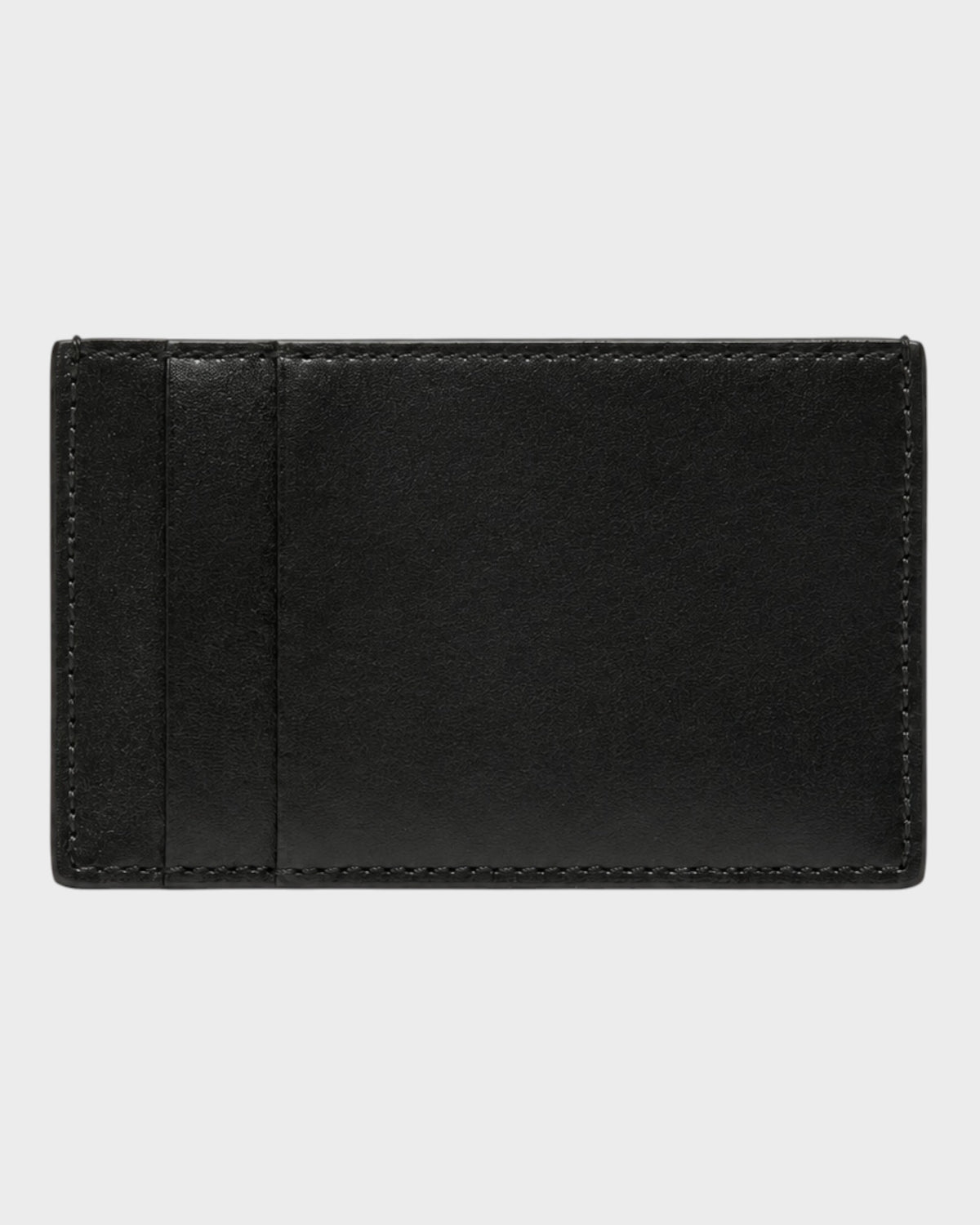 Kartenetui mit Logo-Print – Schwarz/Weiß