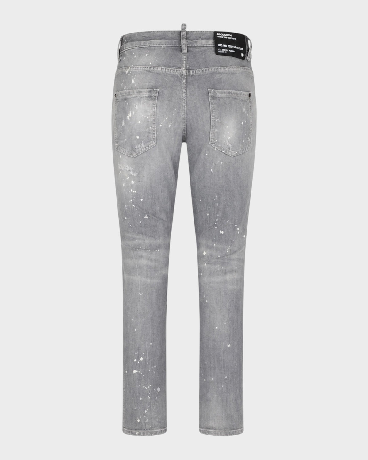 Cool Guy Jeans – Grau mit Paint-Splatter