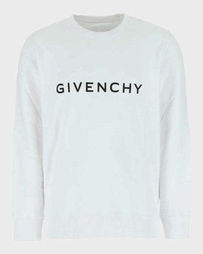 Logo-Sweatshirt aus Baumwolle