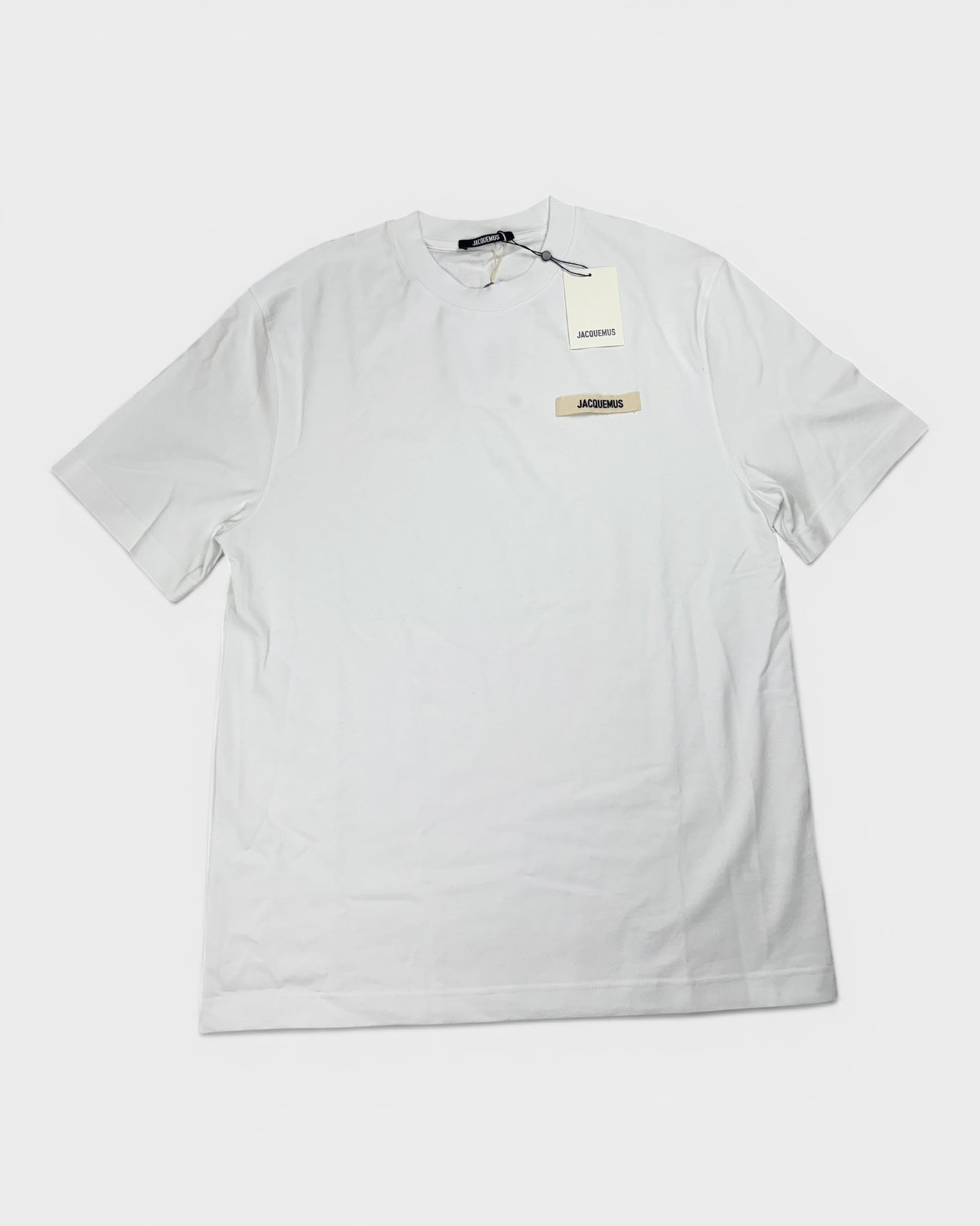 „Le T-shirt Gros Grain“ T-Shirt – Weiß
