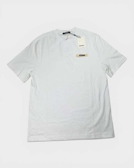 „Le T-shirt Gros Grain“ T-Shirt – Weiß