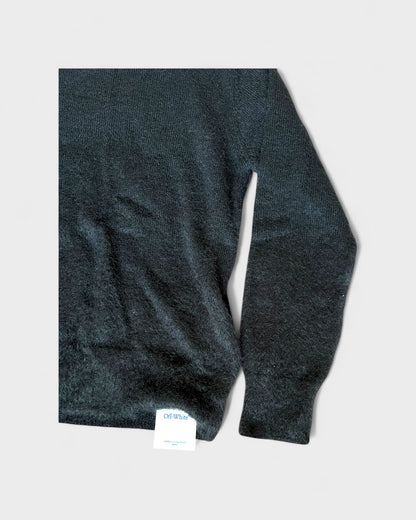 Pullover mit Fuzzy Arrows – Schwarz