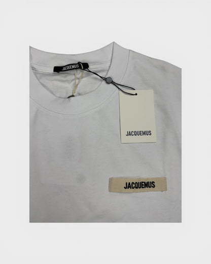 „Le T-shirt Gros Grain“ T-Shirt – Weiß