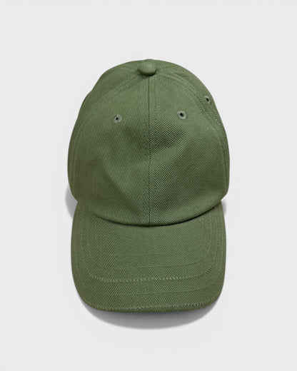 Cap mit Logo-Stickerei – Grün