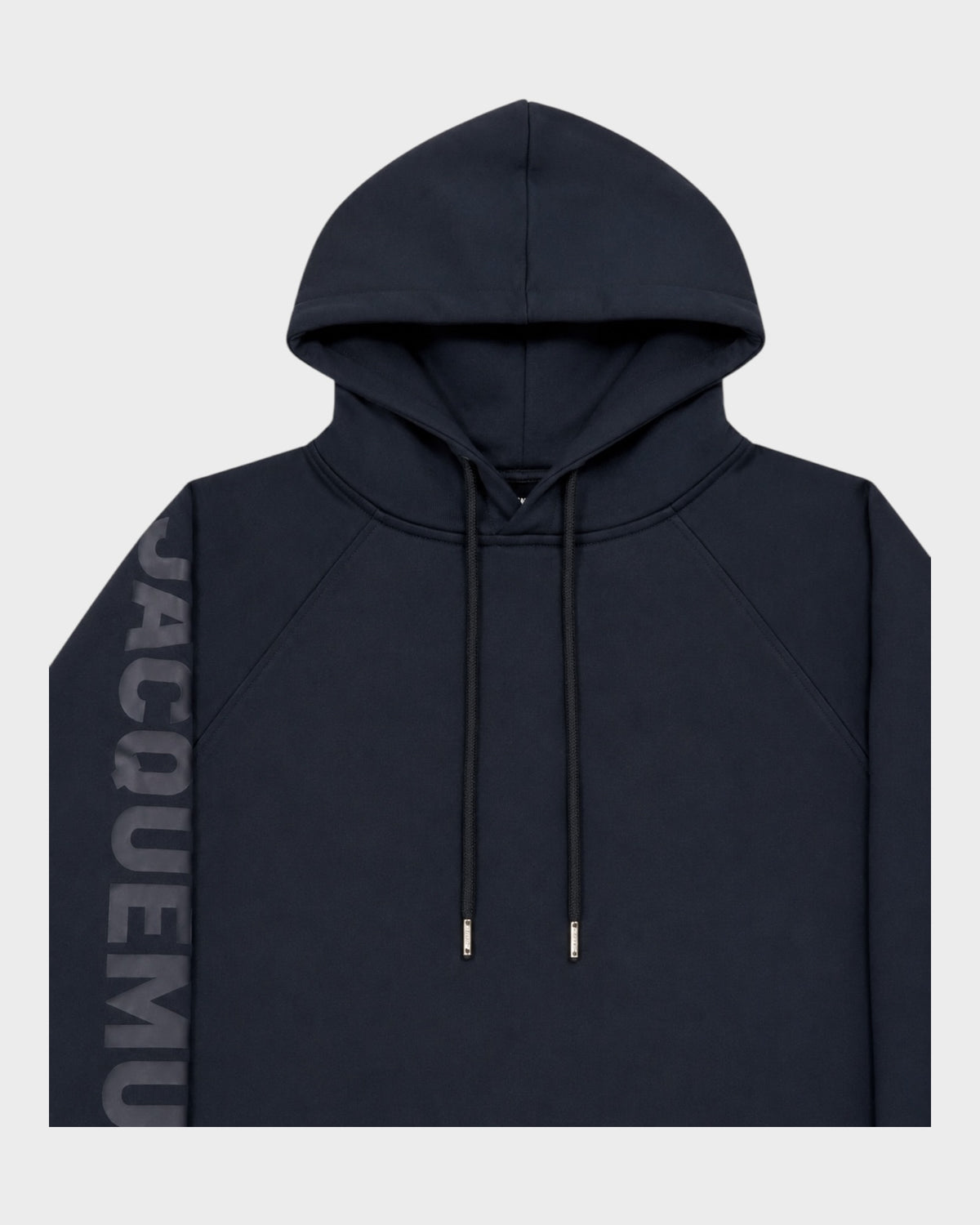 Kapuzenpullover mit Logo-Print – Schwarz
