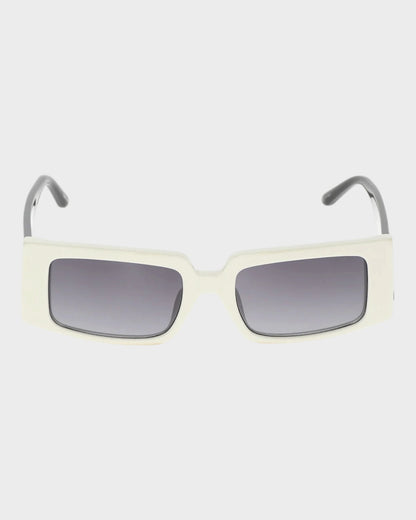 Sonnenbrille – Weiß/Schwarz