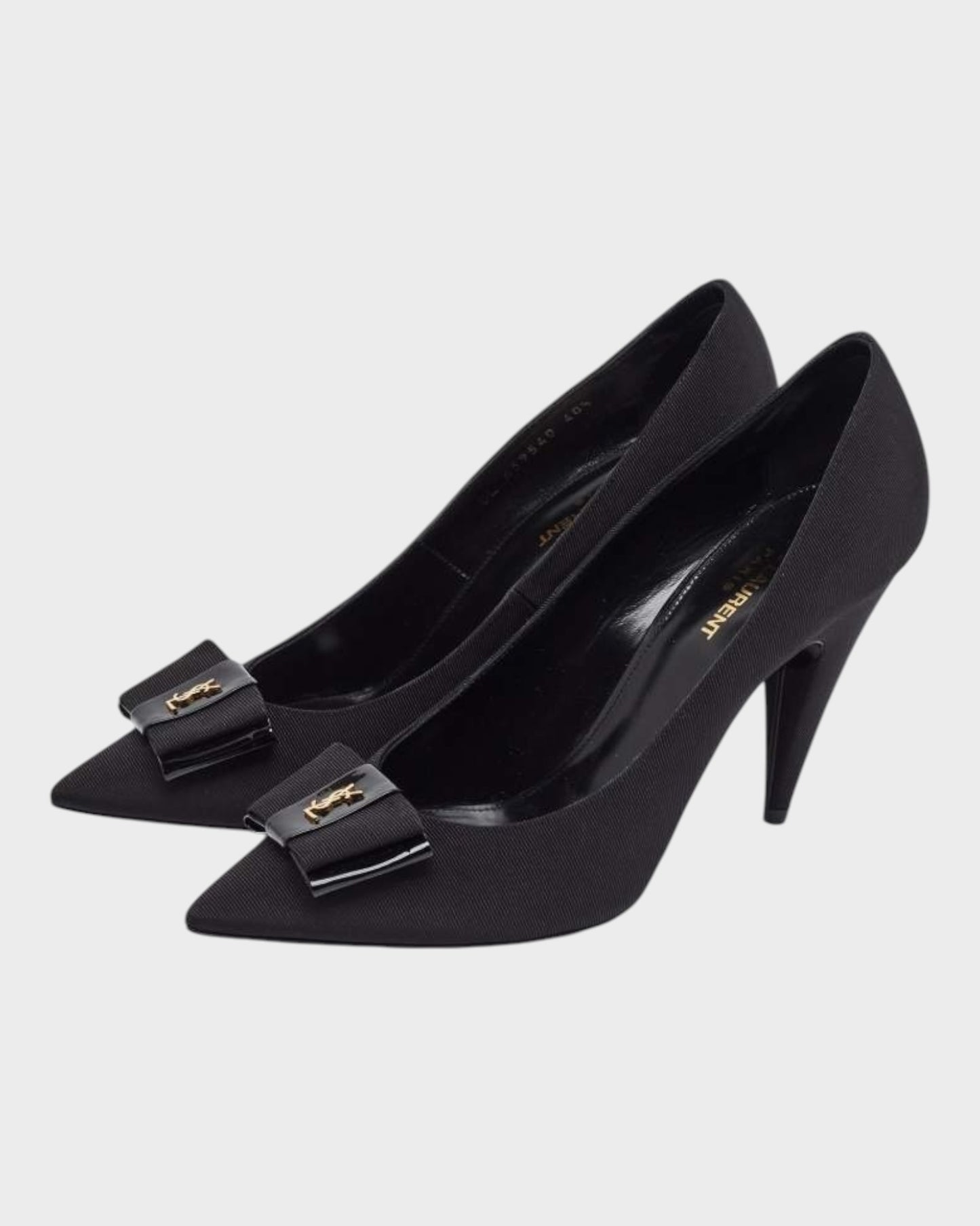 Pumps mit YVSL Logo & Signature-Schleife