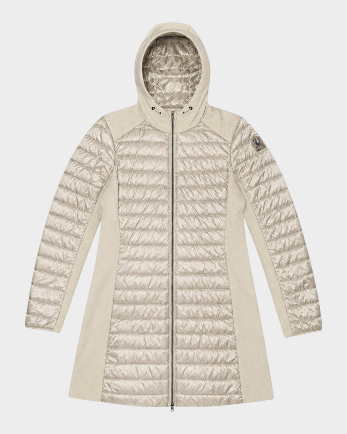 Yasmine Hybrid-Daunenjacke – Beige