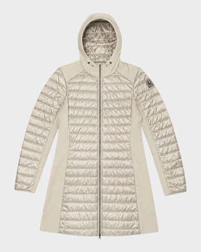Yasmine Hybrid-Daunenjacke – Beige