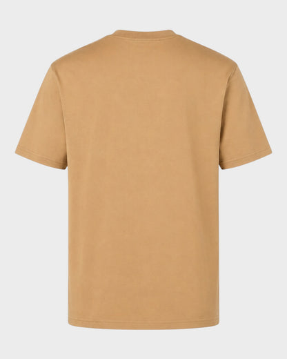 T-Shirt mit Logo-Print – Camel