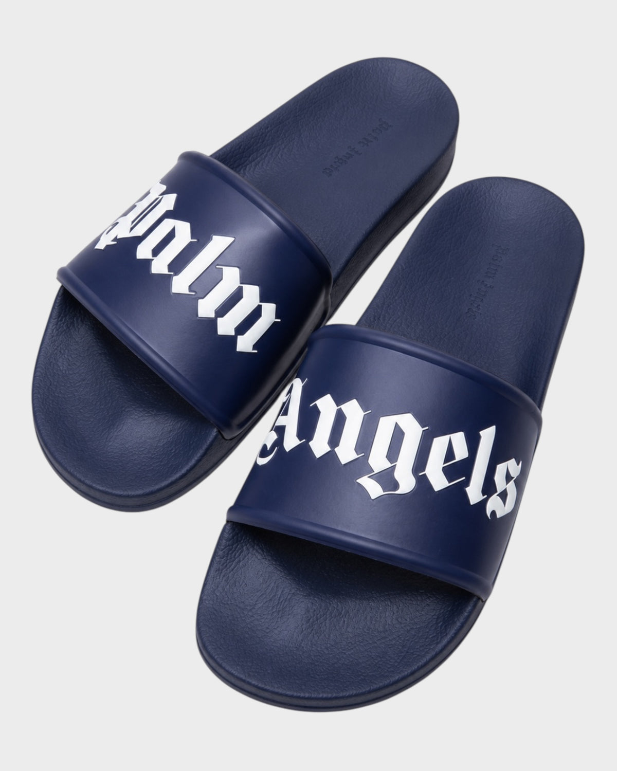 Slides – Navy mit weißem Logo