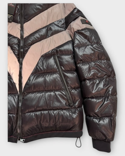 Daunenjacke in Schwarz & Grau