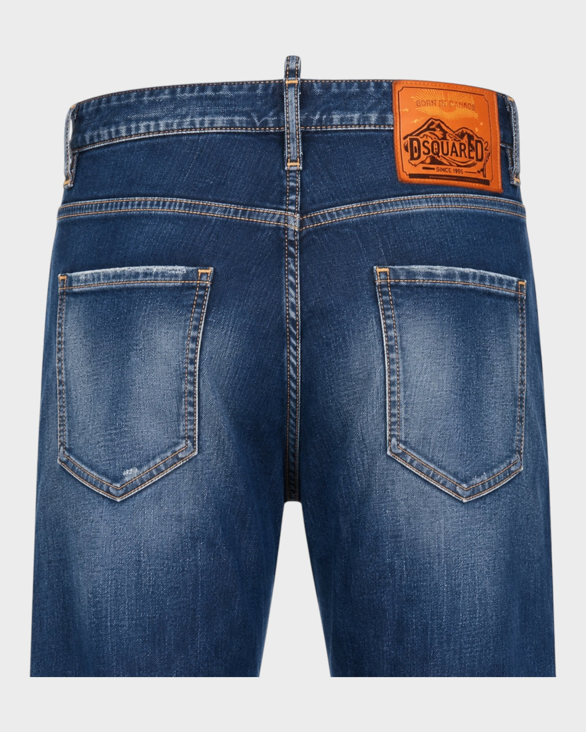 Distressed Jeans – Blue Denim