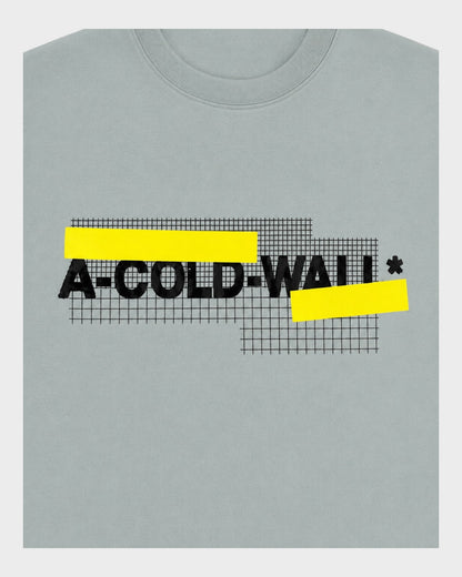 T-Shirt mit Grafik-Print – Grau