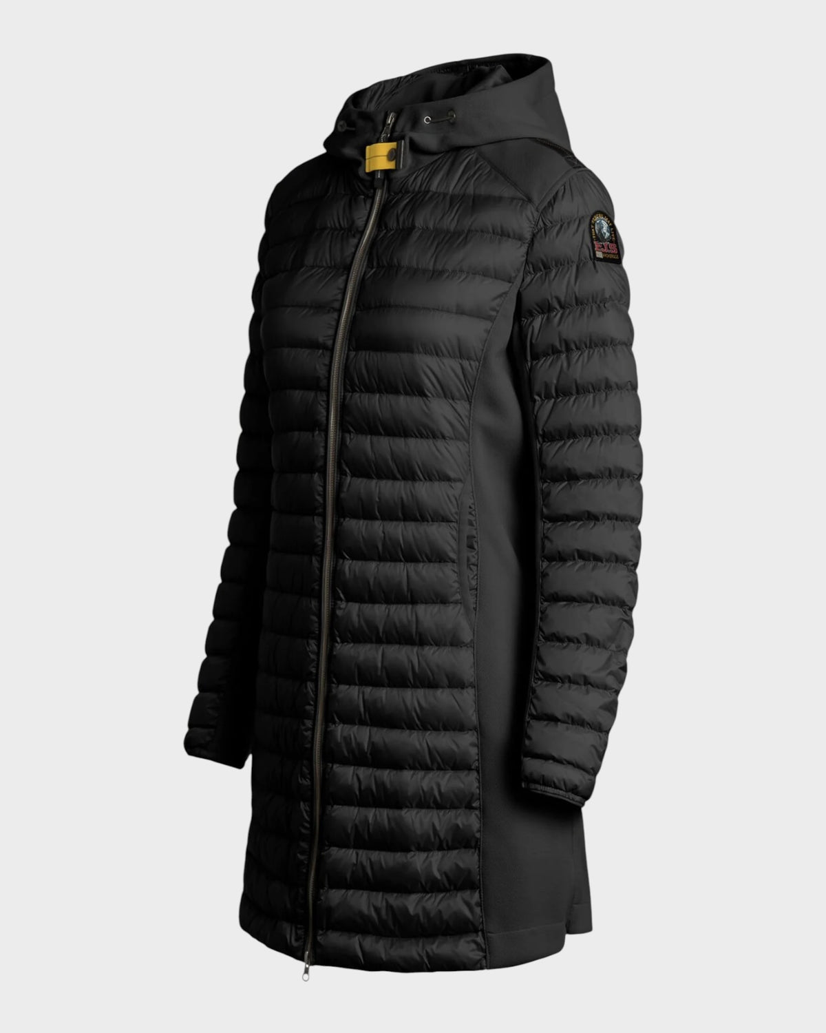 Yasmine Hybrid-Daunenjacke – Schwarz