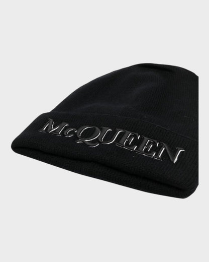 Alexander McQueen Logo-Beanie