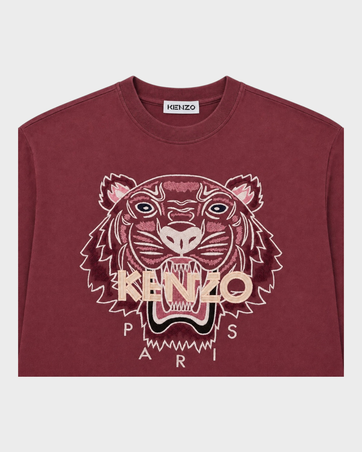 Tiger T-Shirt – Bordeaux