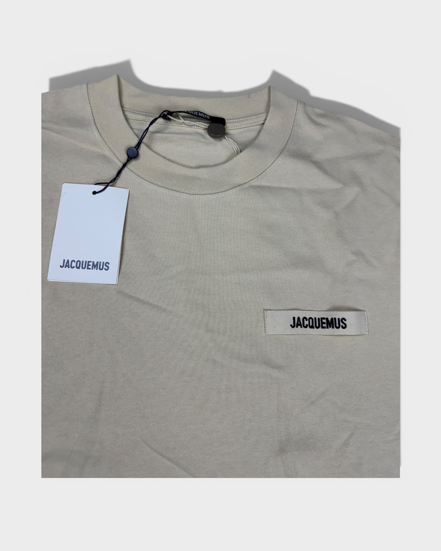 Jacquemus T-Shirt „Le T-shirt Brodé“ – Beige