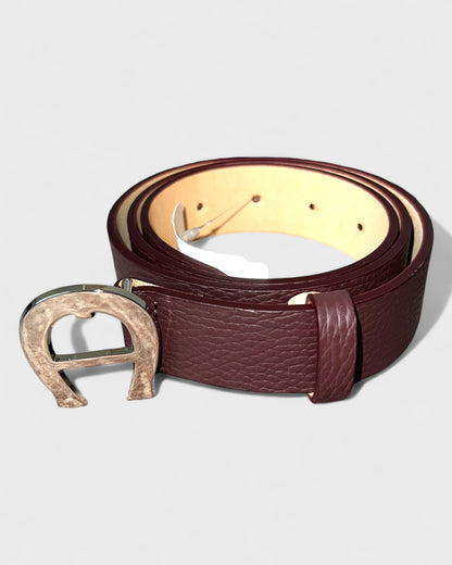 Ledergürtel – Bordeaux