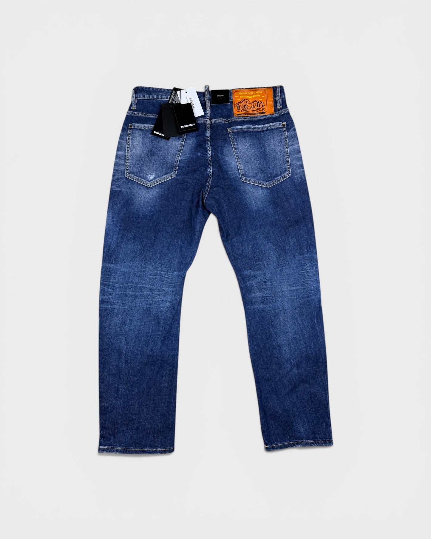 Distressed Jeans – Blue Denim