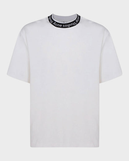 T-Shirt mit Logo-Kragen