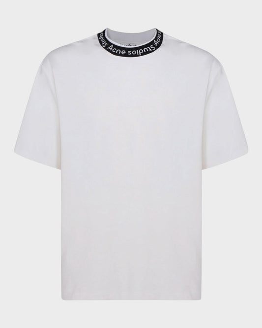 T-Shirt mit Logo-Kragen