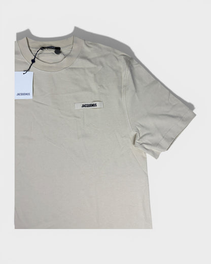 Jacquemus T-Shirt „Le T-shirt Brodé“ – Beige