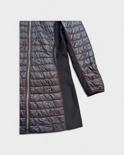 Yasmine Hybrid-Daunenjacke – Schwarz