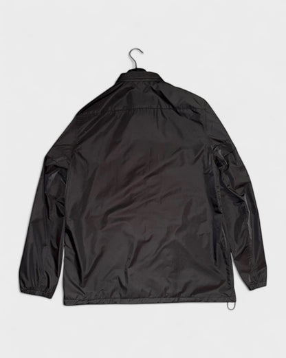 Nylonjacke mit Logo-Details – Schwarz