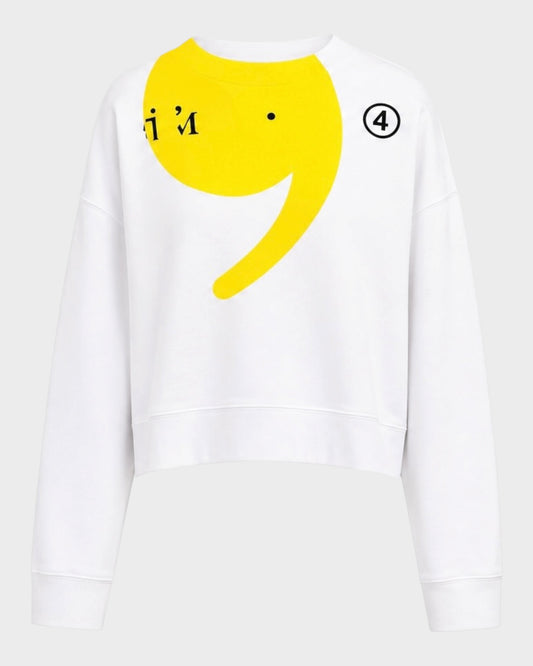 Sweatshirt mit grafischem Print