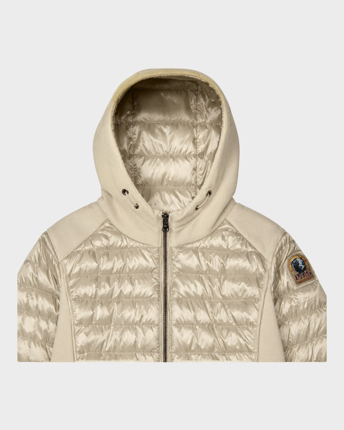 Yasmine Hybrid-Daunenjacke – Beige