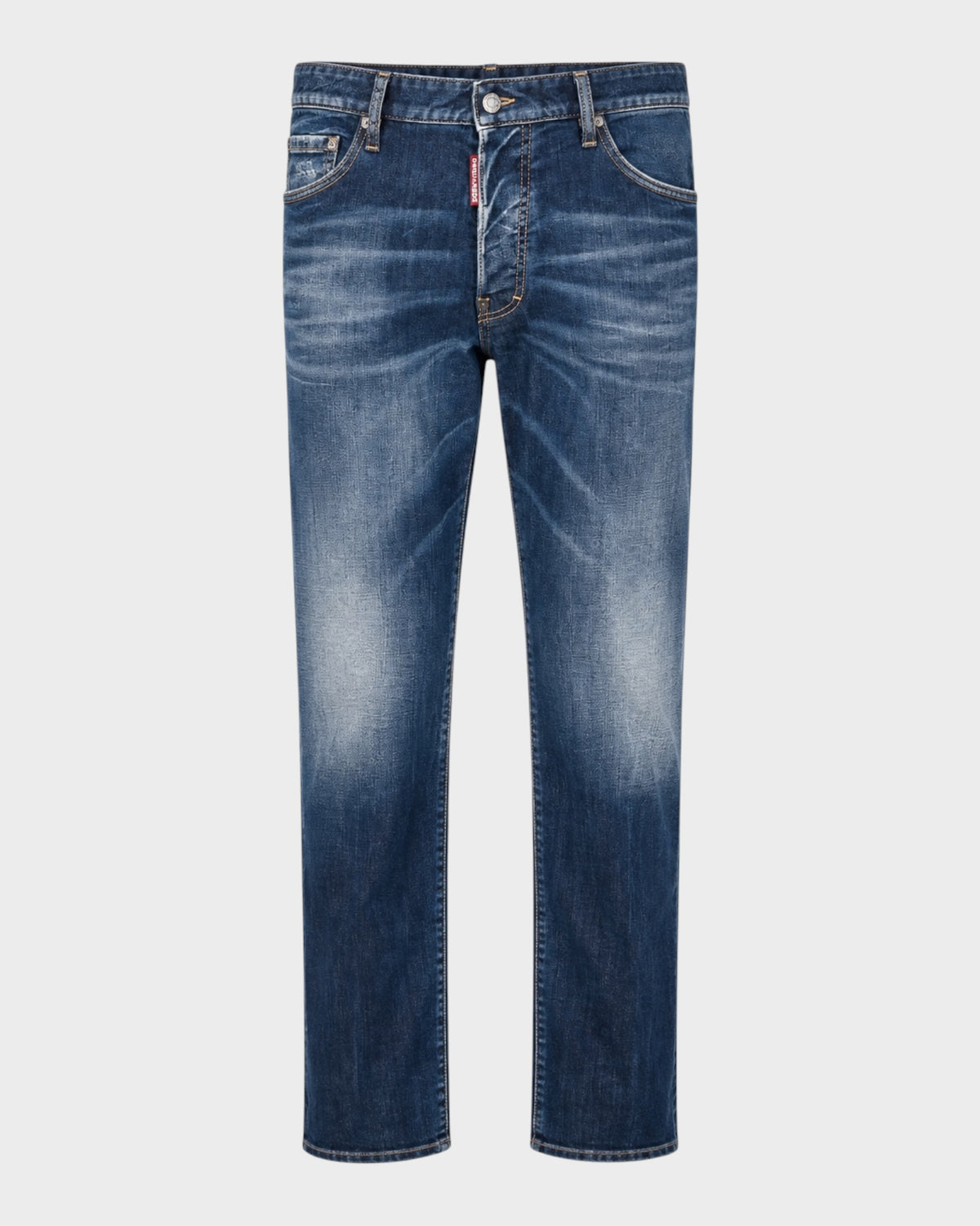 Distressed Jeans – Blue Denim