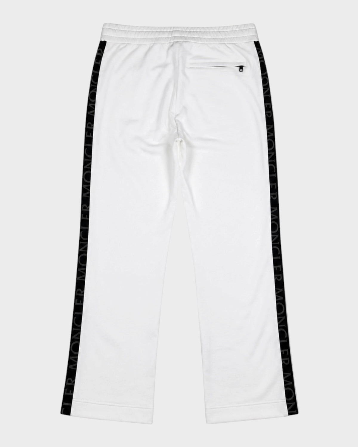 Jogginghose mit Logo-Streifen – Weiß