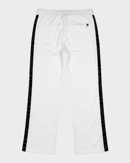 Jogginghose mit Logo-Streifen – Weiß
